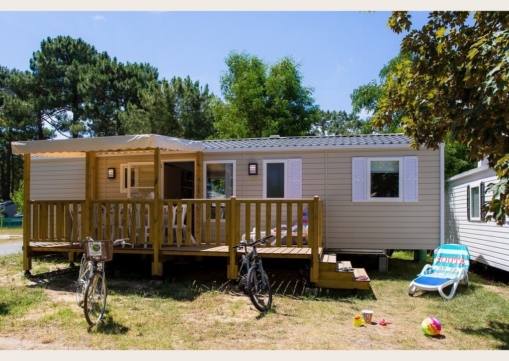 Location Mobil Homes 8 A 10 Personnes Camping Herault Serignan