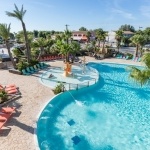Piscine vue du ciel