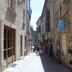 Ruelle commerçante de Pézenas