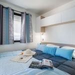 Chambre double Mobil-Home Privilège 2 Chambres - Camping L'Etoile de Mer Hérault bord de mer