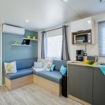 Intérieur Mobil-Home Confort 3 Chambres - Camping Hérault bord de mer