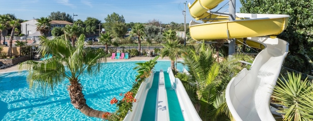 La plage à proximité du camping 
